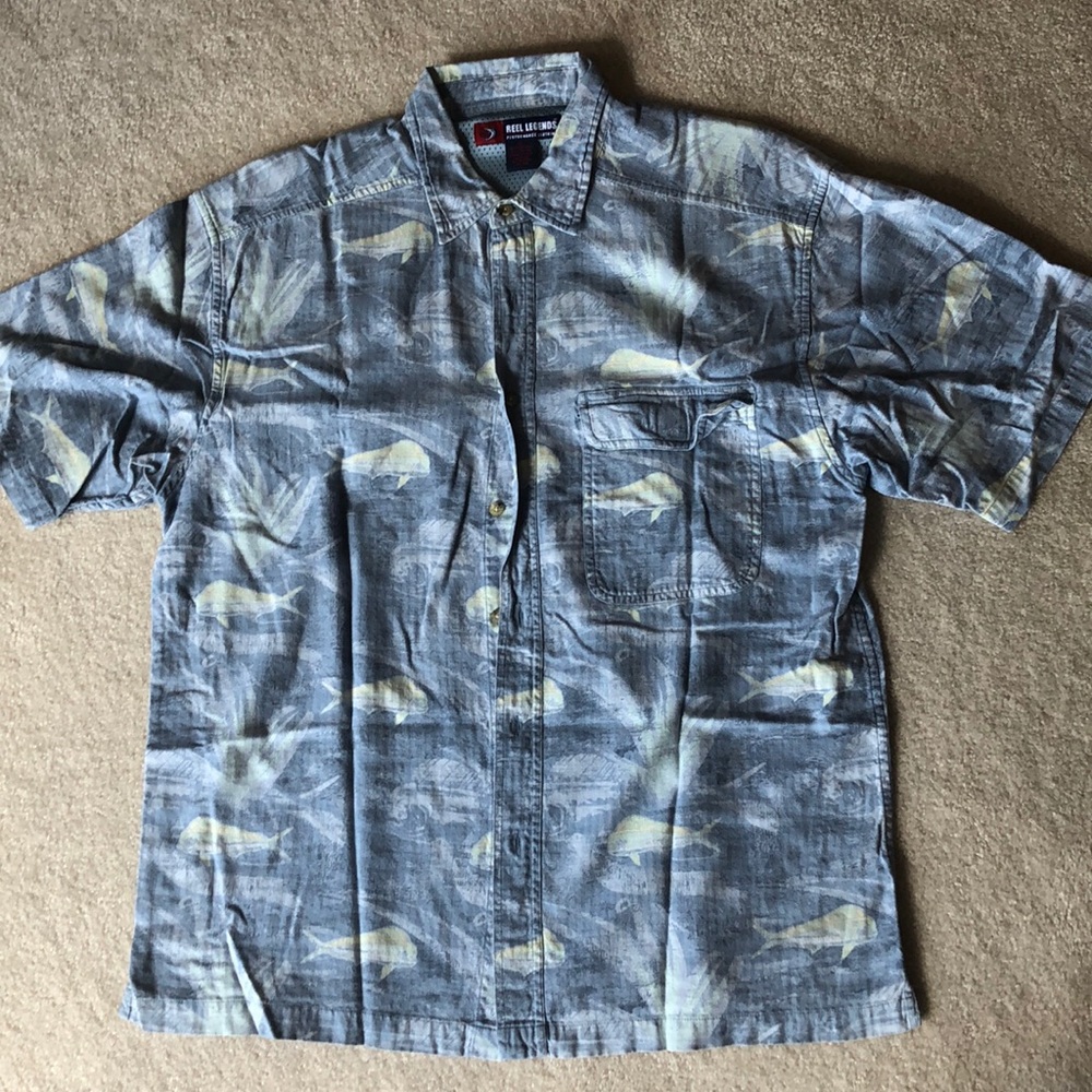 Reel Legends Performance s/s Shirt